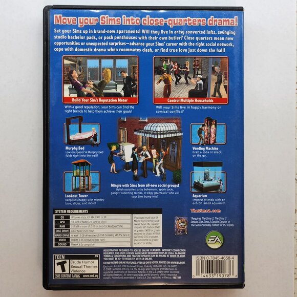 The Sims 2 Apartment Life Expansion Pack PC - Picture 3 of 5